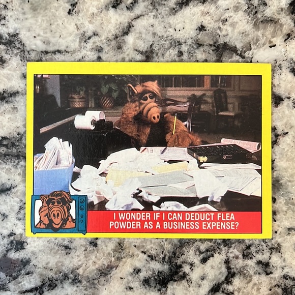 1987 Rare Topps ALF cards in good condition. - Picture 4 of 7